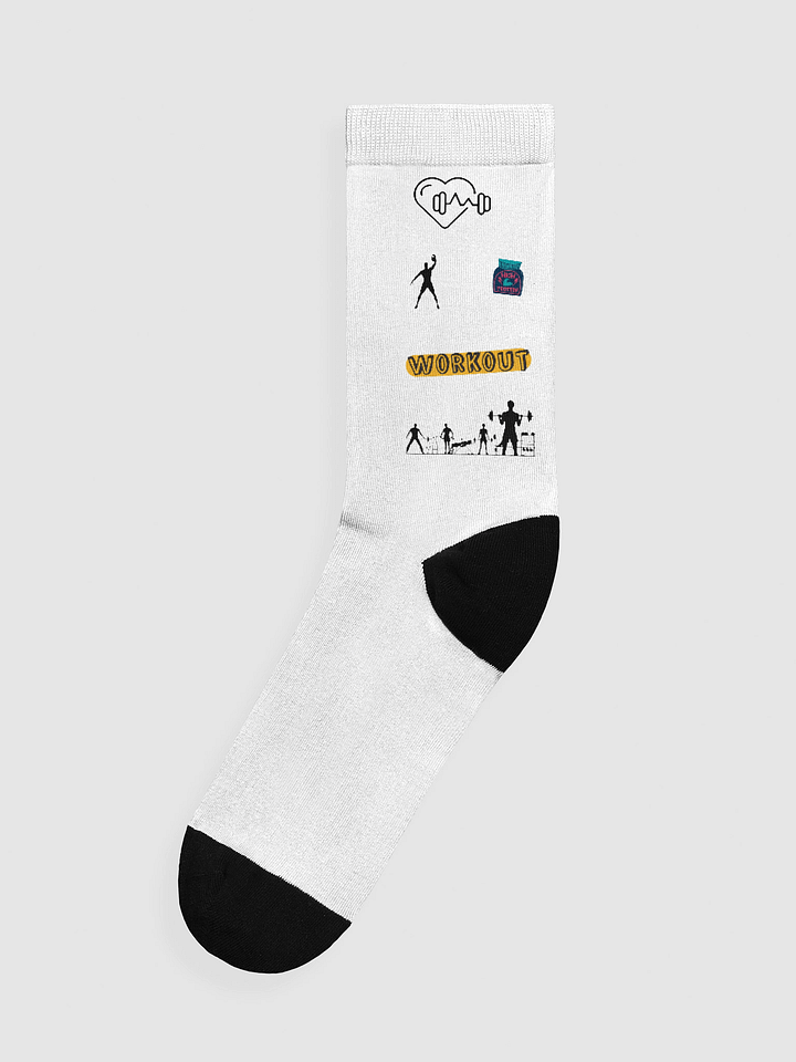 Workout Graphic Socks product image (1)