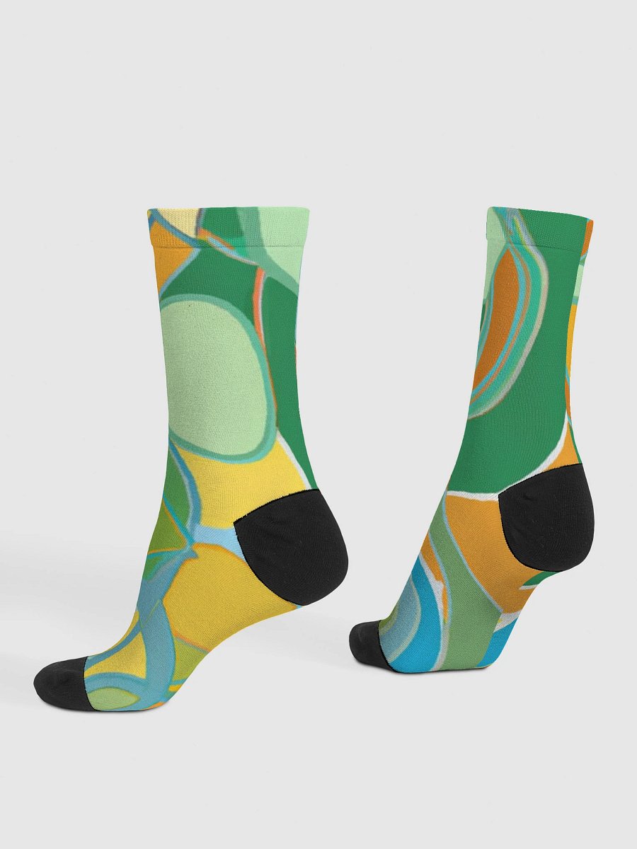 cool EcoChic Art Crew Socks product image (4)