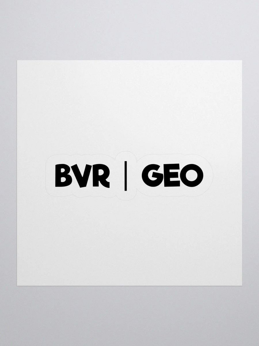 BVR | GEO Sticker product image (1)