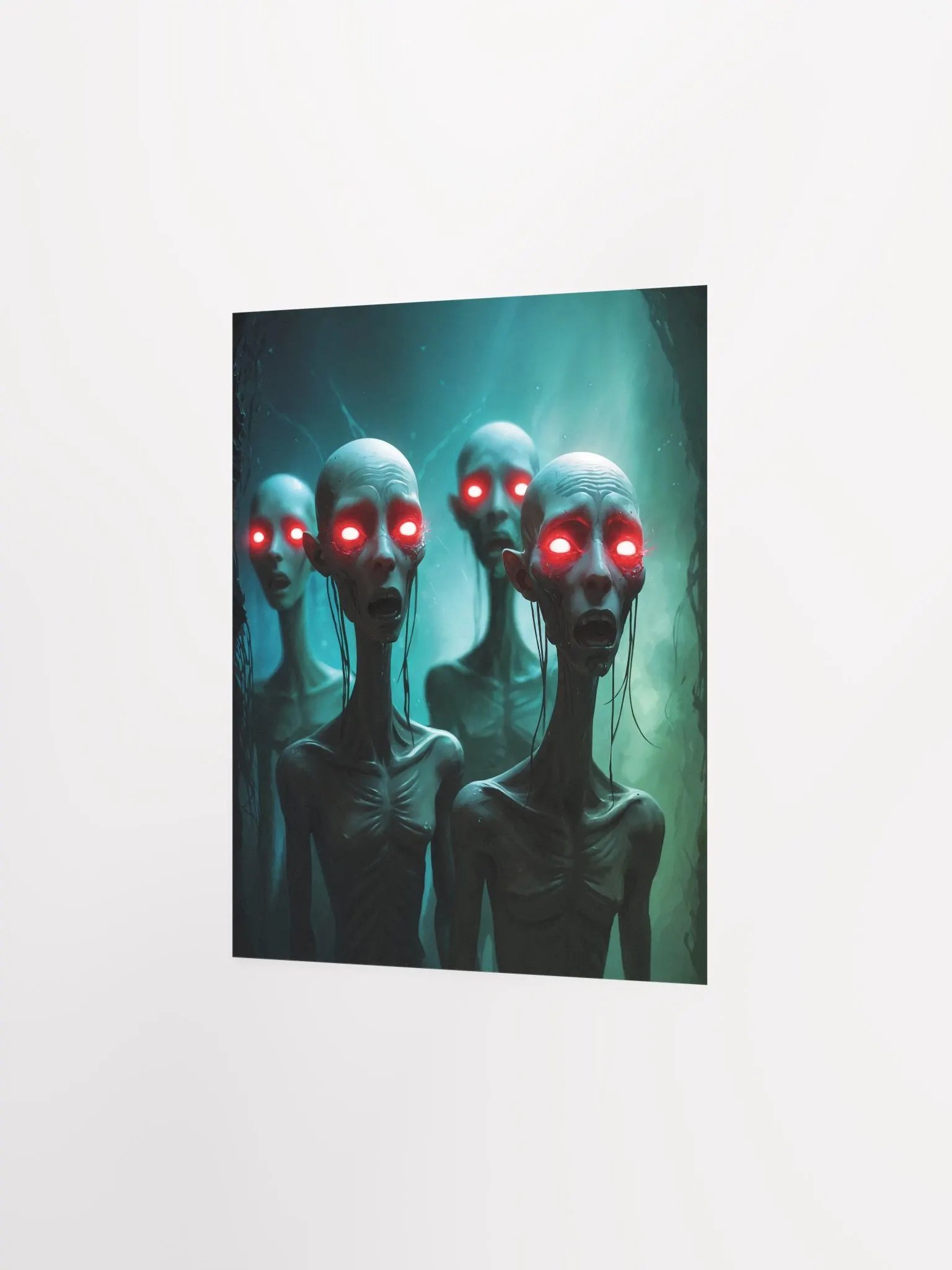 Shocked Expression Matte Poster product image (17)