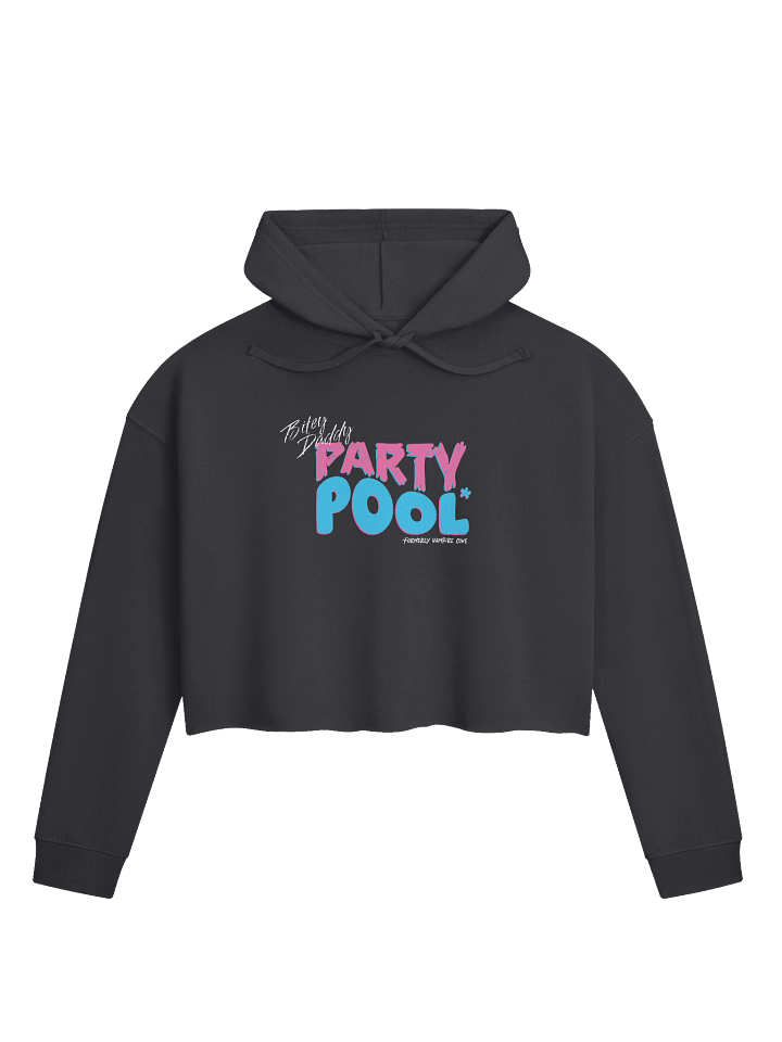 Bitey Daddy Party Pool Lightweight Cropped Hoodie product image (1)