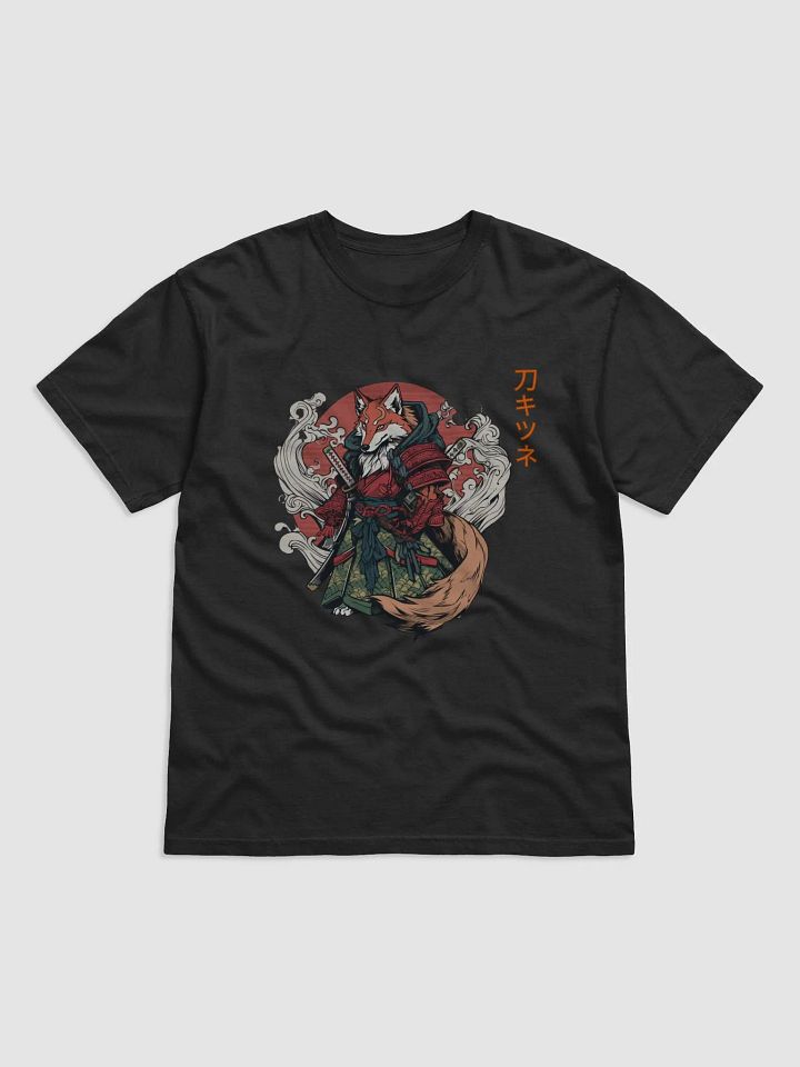 Red Fox Samurai Japanese Kitsune Art Vintage style product image (1)