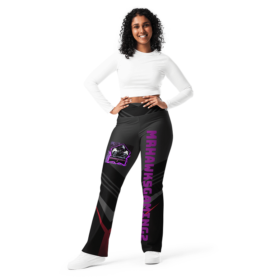 MrHawksGaming2 Shadowed Geometric Flare Leggings product image (7)