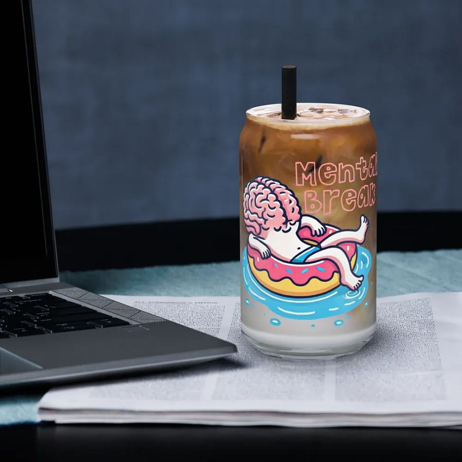 Mental Break Can Glass product image (33)