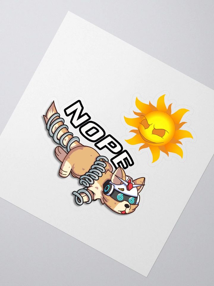 NOPE w/ Sun Sticker product image (2)