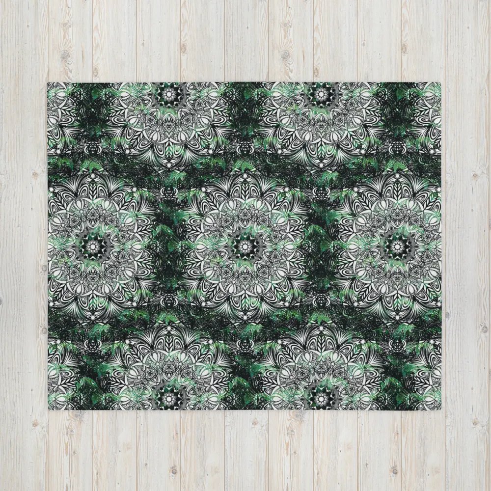 Foliage Fantasy Throw Blanket product image (6)
