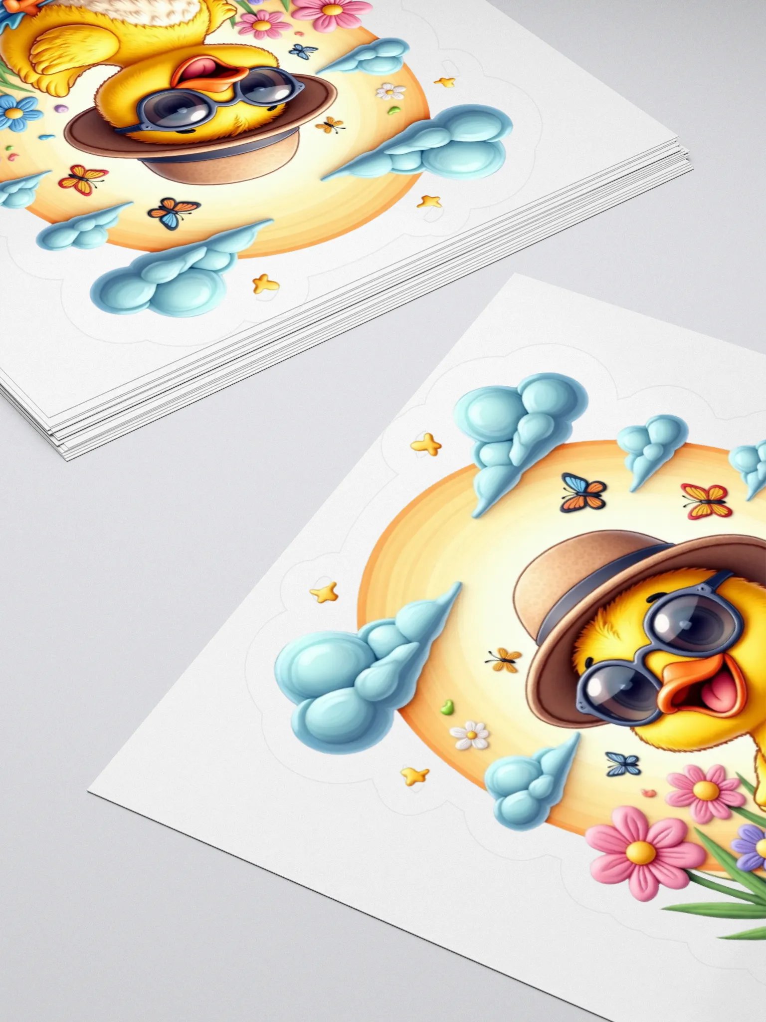 Dashing Duckling Sticker Set product image (12)