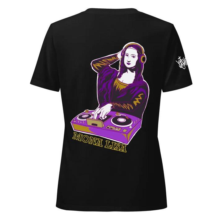 Ladies V-neck (logo in back & Sleeve) product image (1)