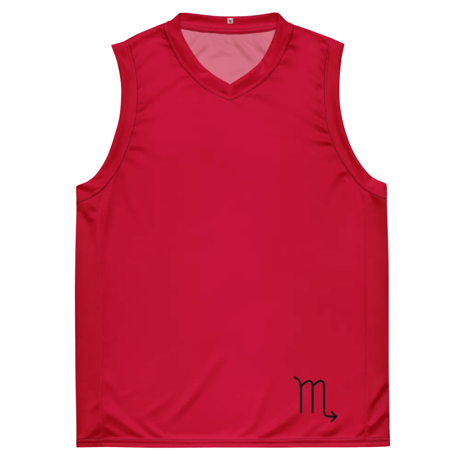 Stylish Scorpion All-Over Print Basketball Jersey product image (2)