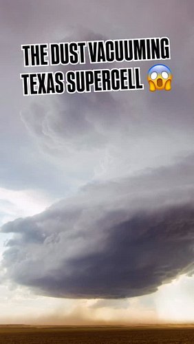 A day to remember in Texas #supercell #stormchasing #txwx