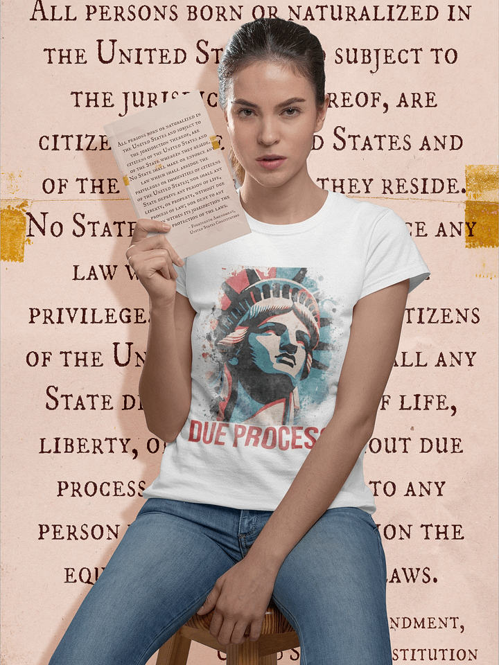 Due Process Liberty T-Shirt - Being Liberal product image (1)