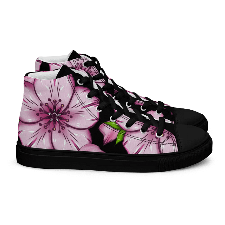 Blossomz & Petalz - Men's High Tops Canvas Shoes product image (2)