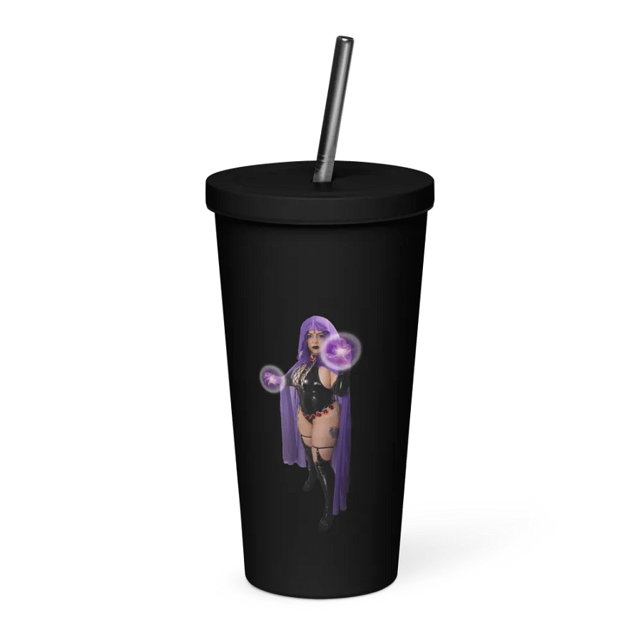 Raven Insulated Tumbler w/ Straw product image (3)