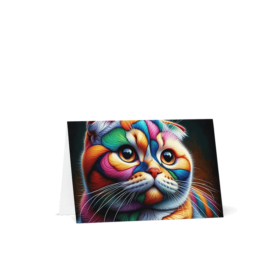 Greeting Card: Scottish Fold product image (19)