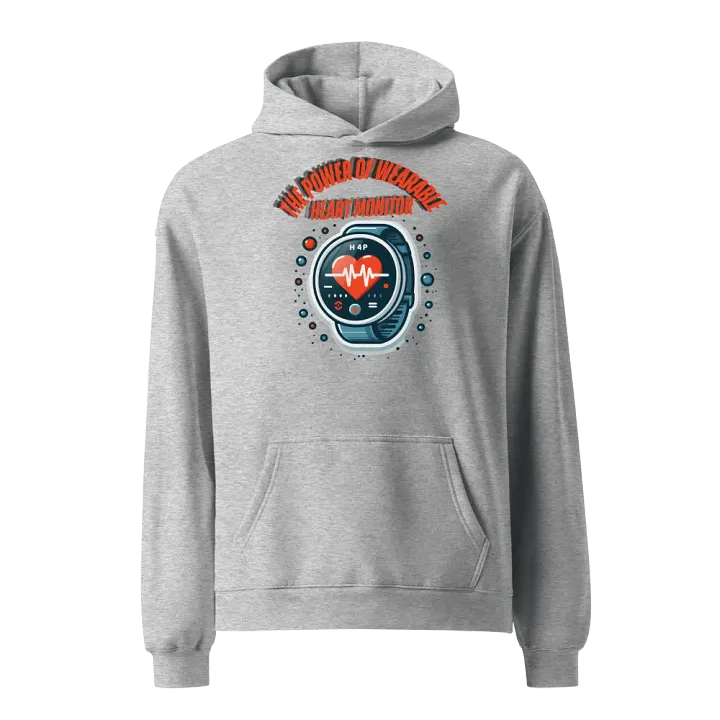 Heartbeat Guardian Oversized Hoodie product image (2)