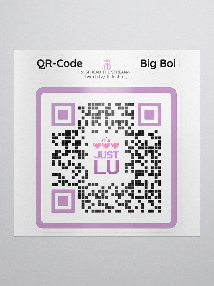 QR-Code Sticker Big Boi product image (1)
