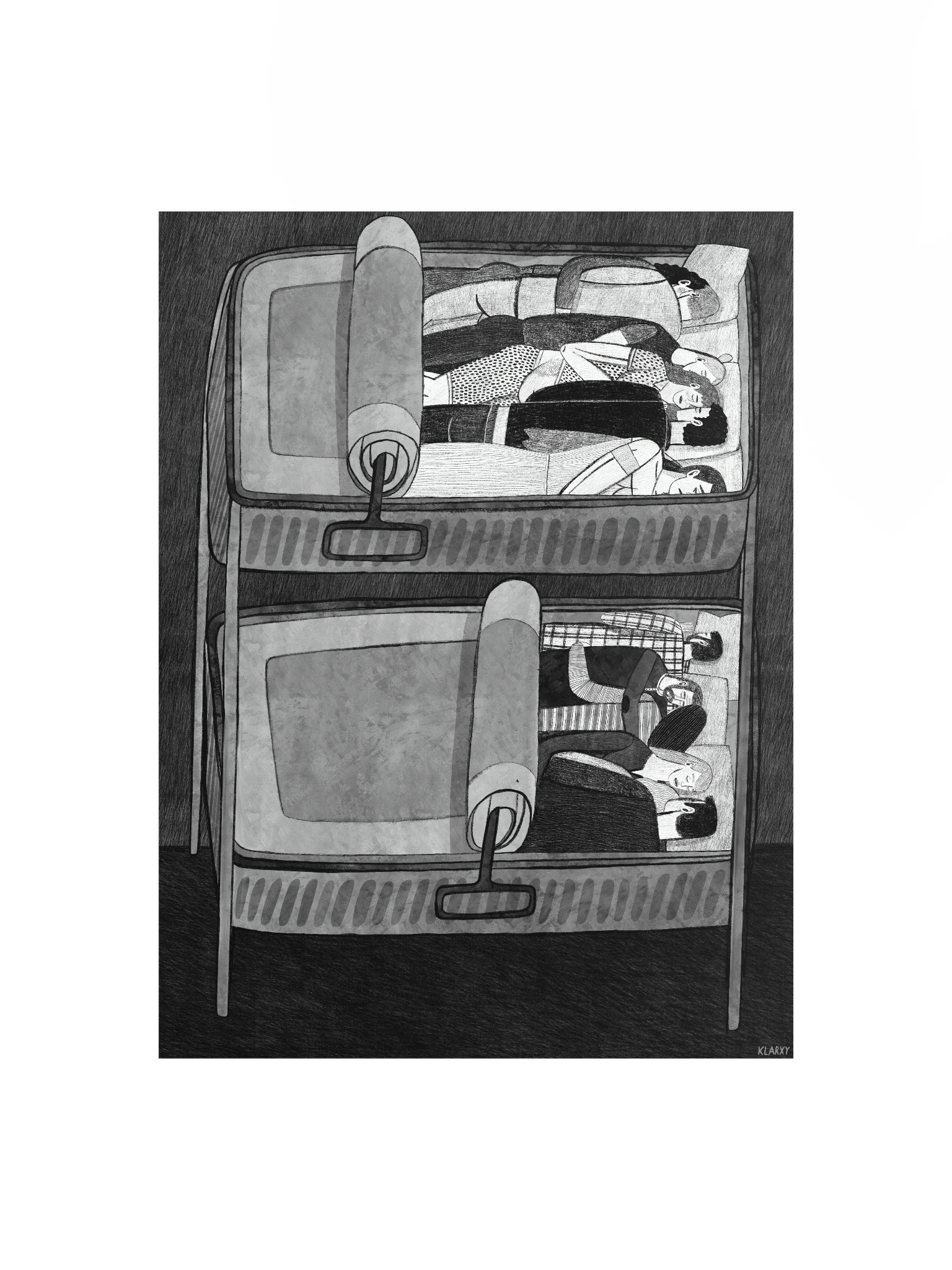 SLEEPY SARDINES poster product image (1)