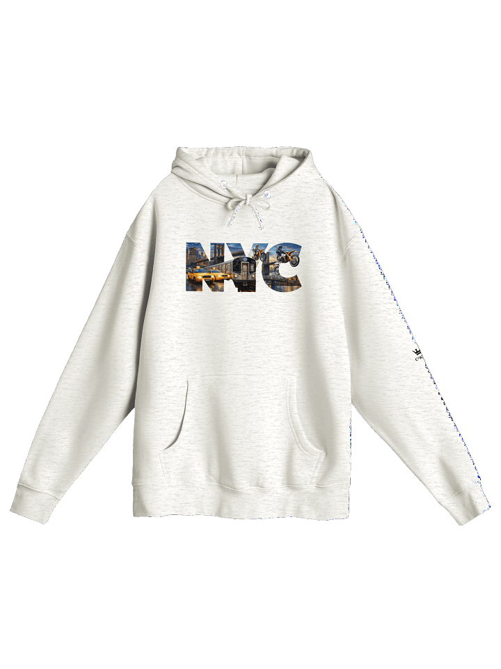 NYC Streetwear Graphic Pullover Hoodie – New York City Urban Style product image (2)