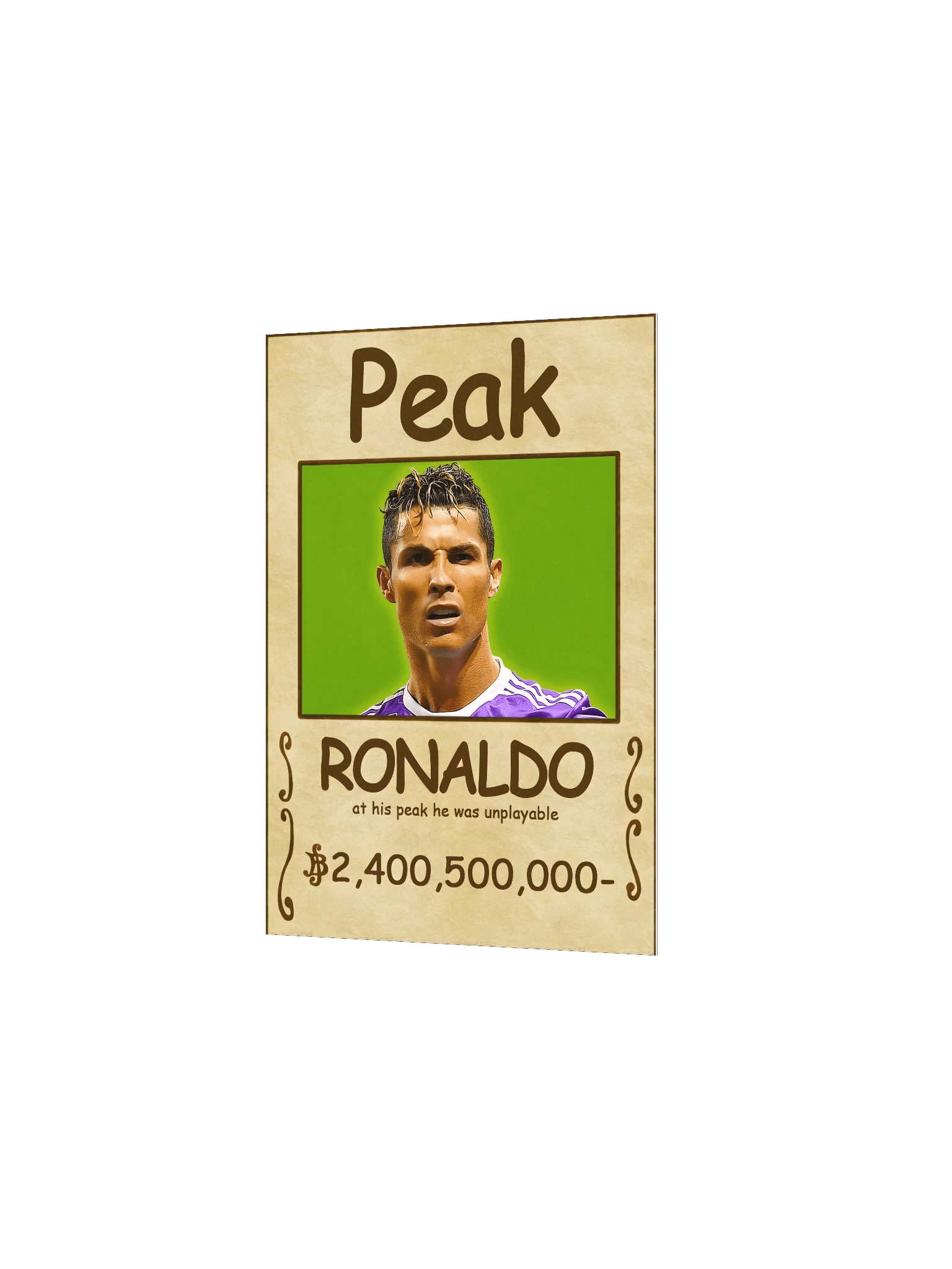 PEAK RONALDO WANTED POSTER product image (4)