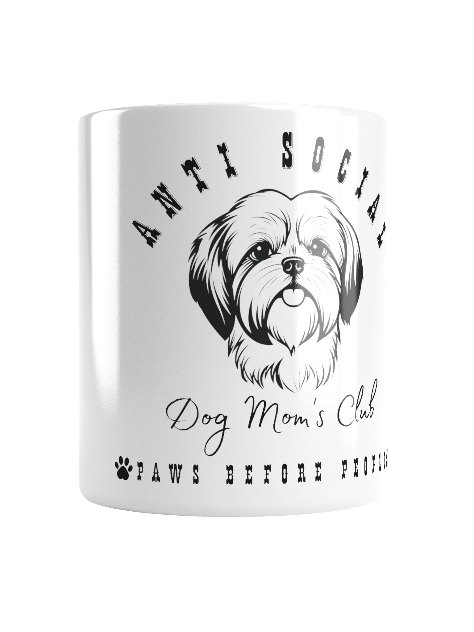 Long-Haired Dog Mom Club Mug product image (1)