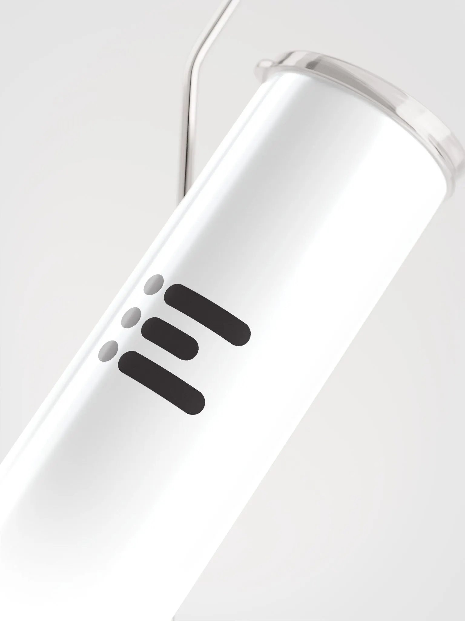 White Stainless Steel Tumbler product image (5)