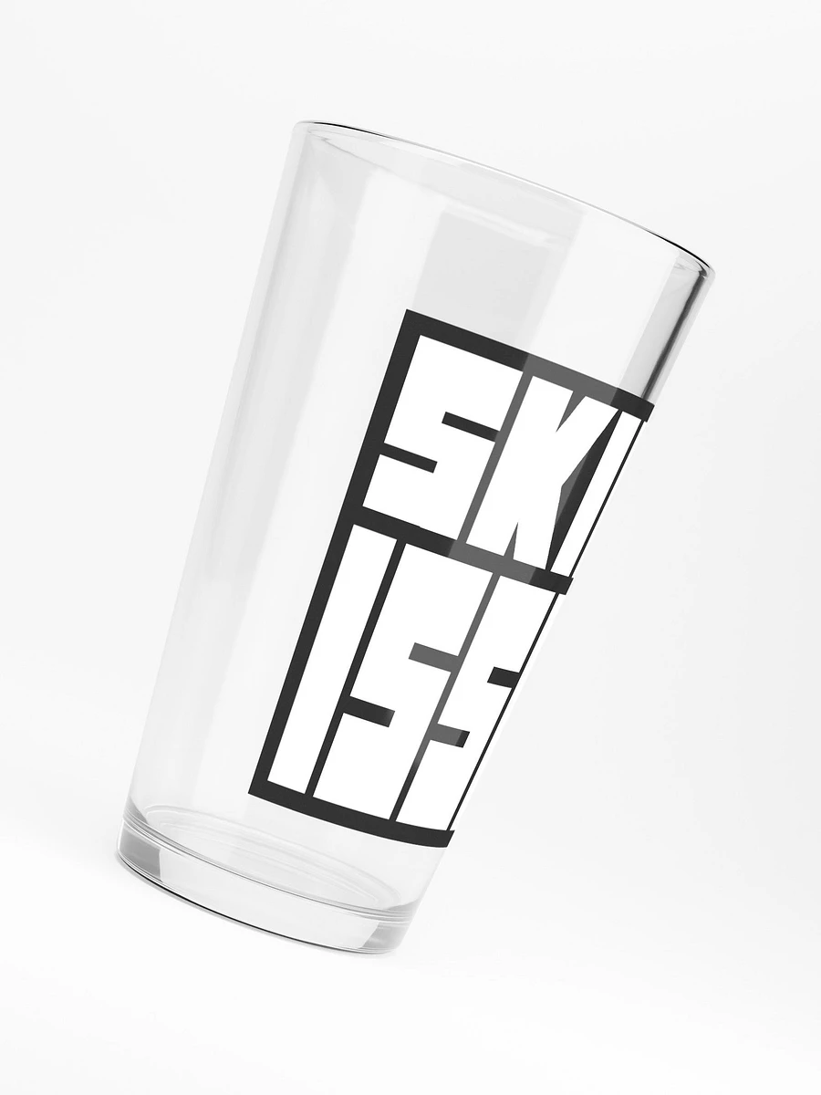 SKILL ISSUE PINT GLASS (B&W) product image (6)