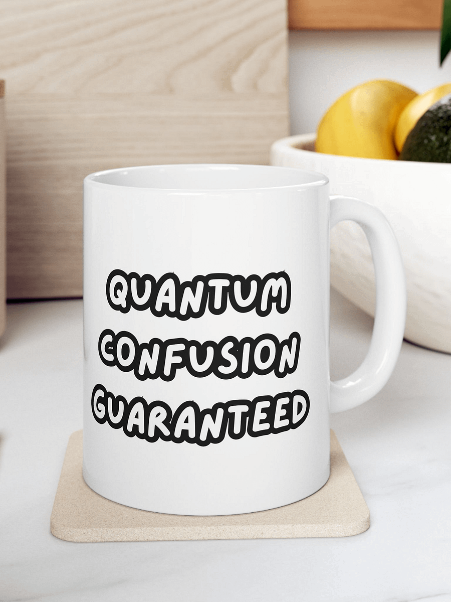 Quantum Confusion White Glossy Mug product image (4)