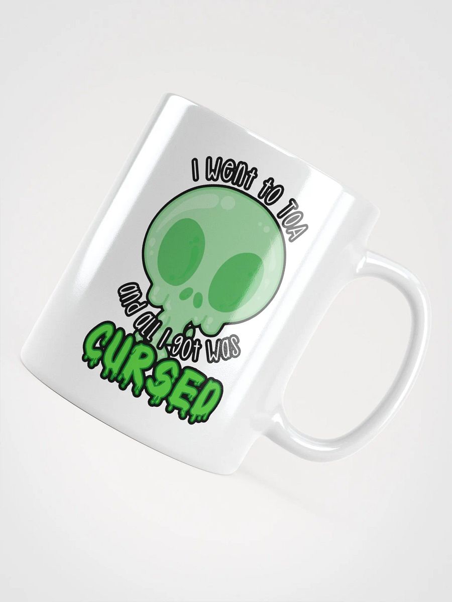 All I Got Was Cursed - Monk - White Glossy Mug product image (4)