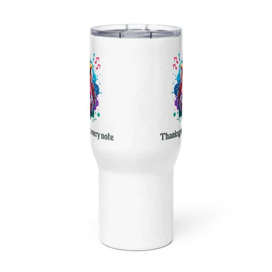 Thanksgiving in Every Note Travel Mug With A Handle product image (3)