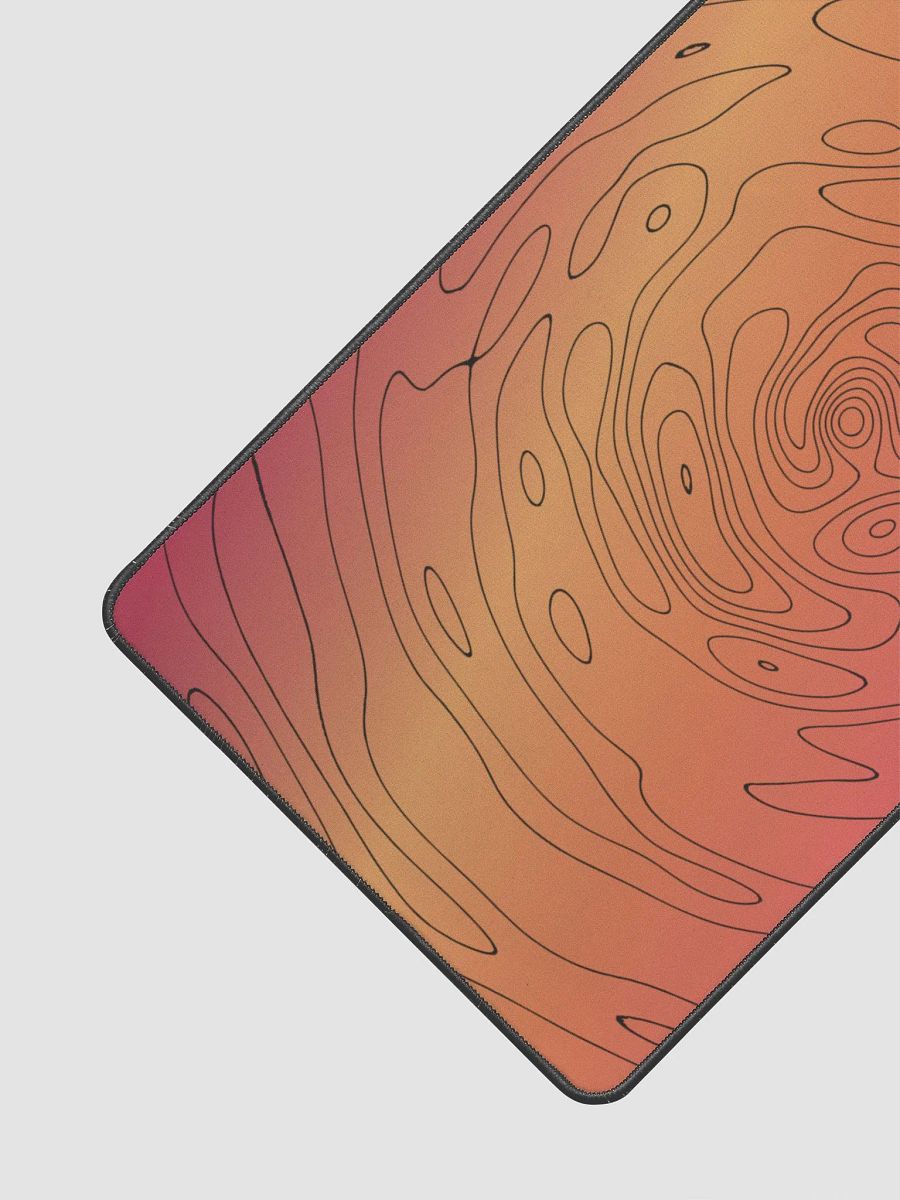 Sunset Blaze Damascus mousepad product image (3)