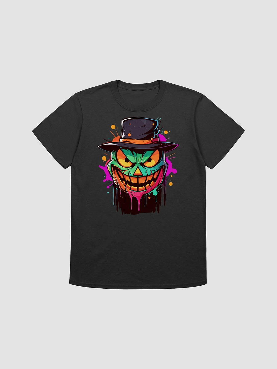 Sinister Jack-o'-Lantern Street Art T-Shirt product image (1)