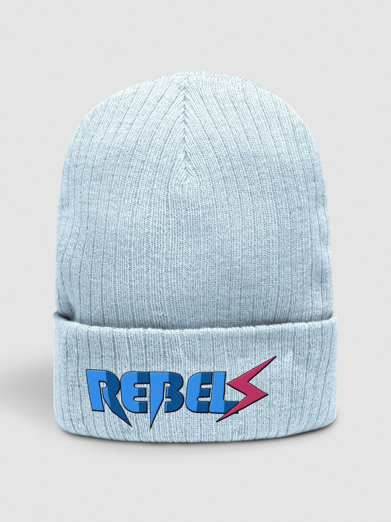 Beanie | Sky Blue w/ blue & pink product image (1)