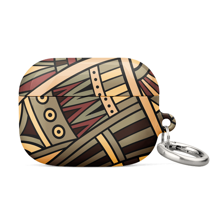 Earthy Geometric All-Over AirPods® Case product image (4)