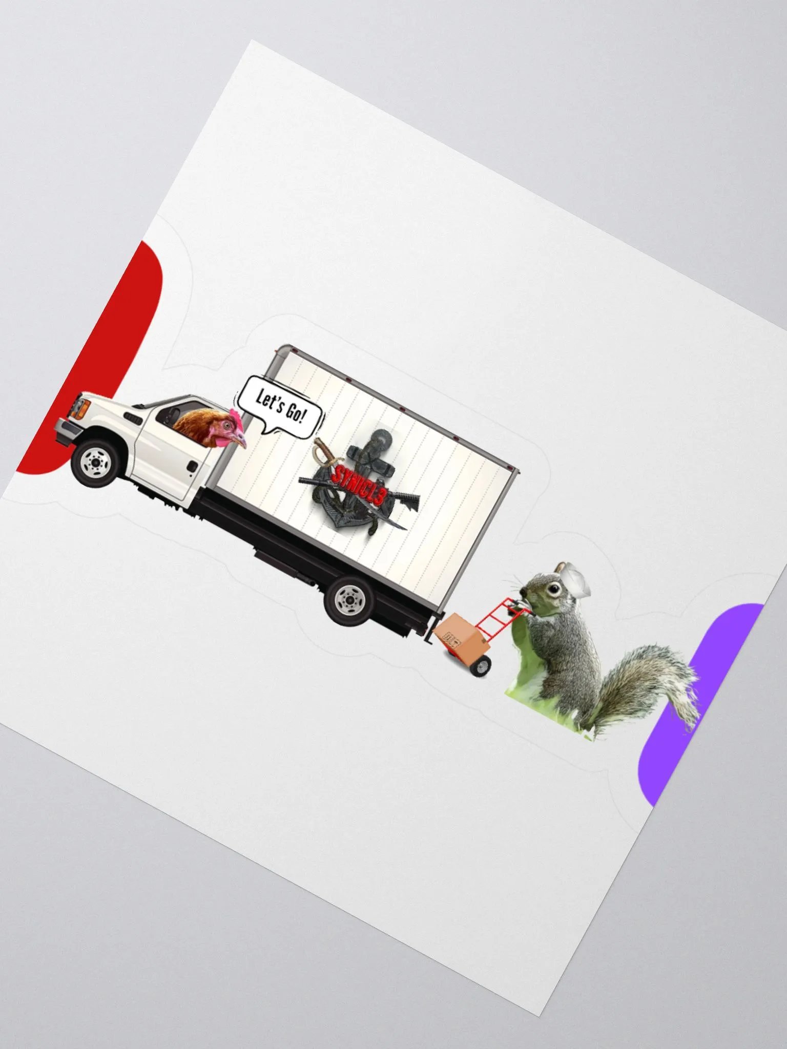Moving - Sticker product image (1)