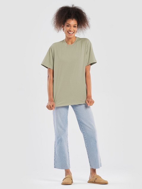 Photo showing AS Colour Premium Oversized Faded T-Shirt
