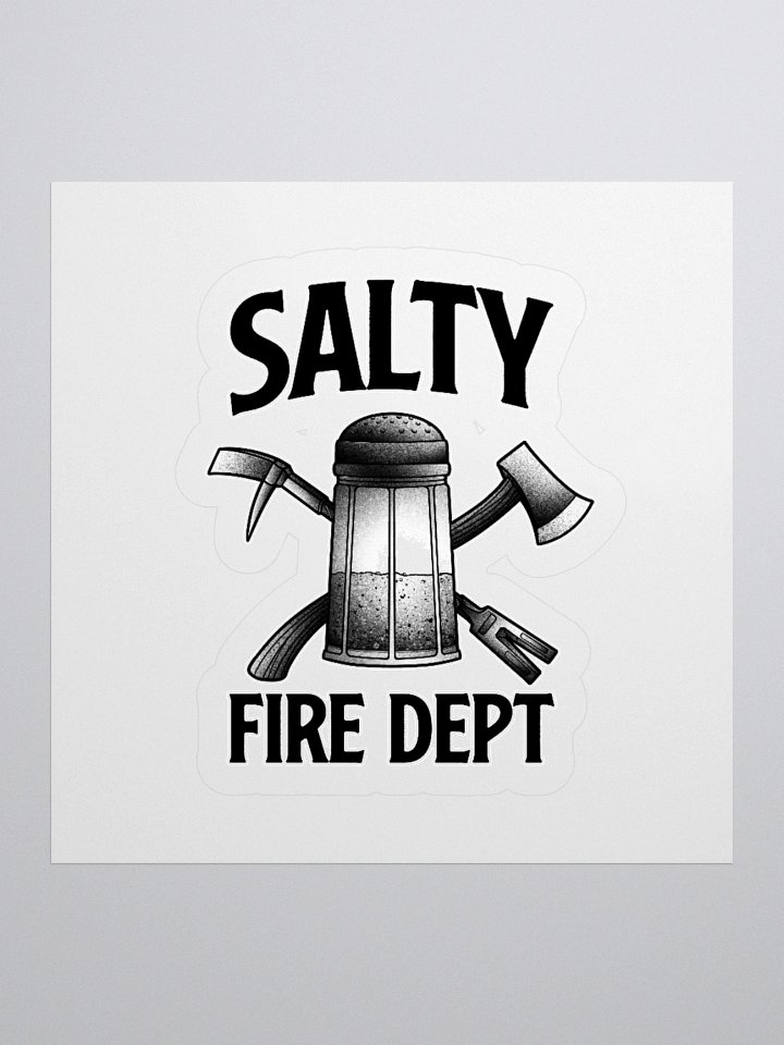 Salty Fire Dept Sticker product image (3)