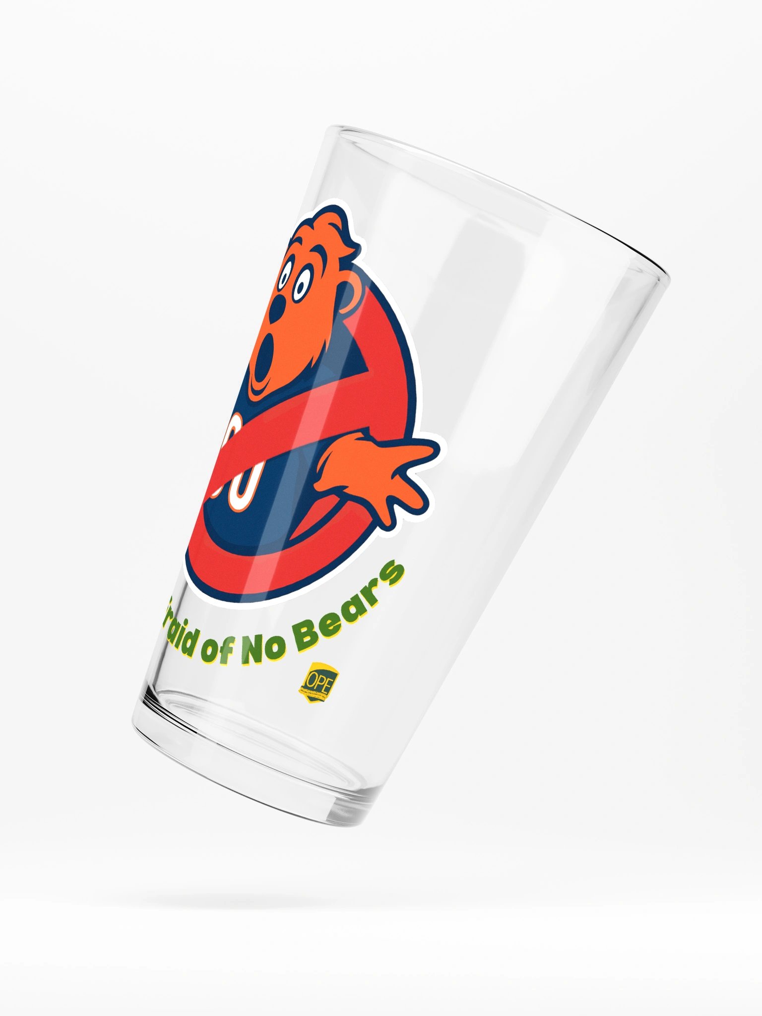 No Bear Shaker Pint Glass product image (5)