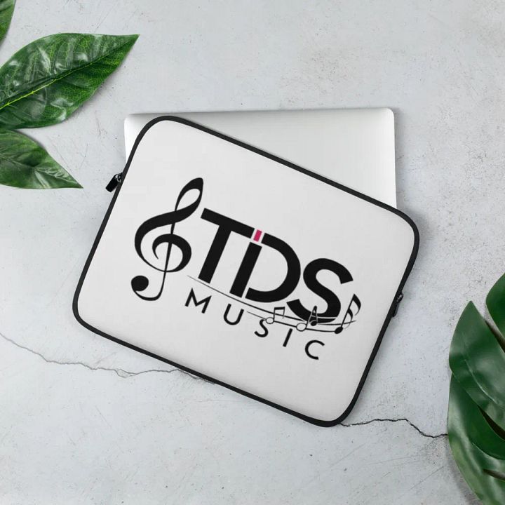 TDS Music White Laptop Sleeve product image (1)