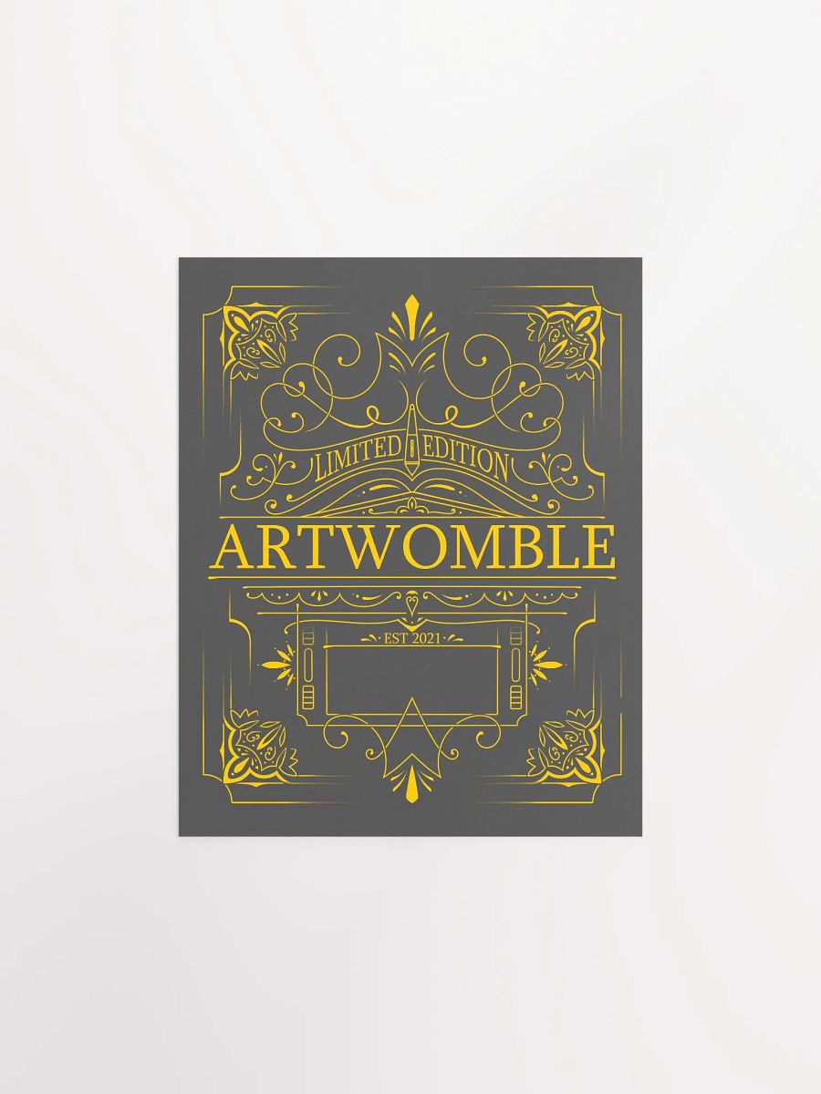 Artwomble Poster - Grey product image (2)