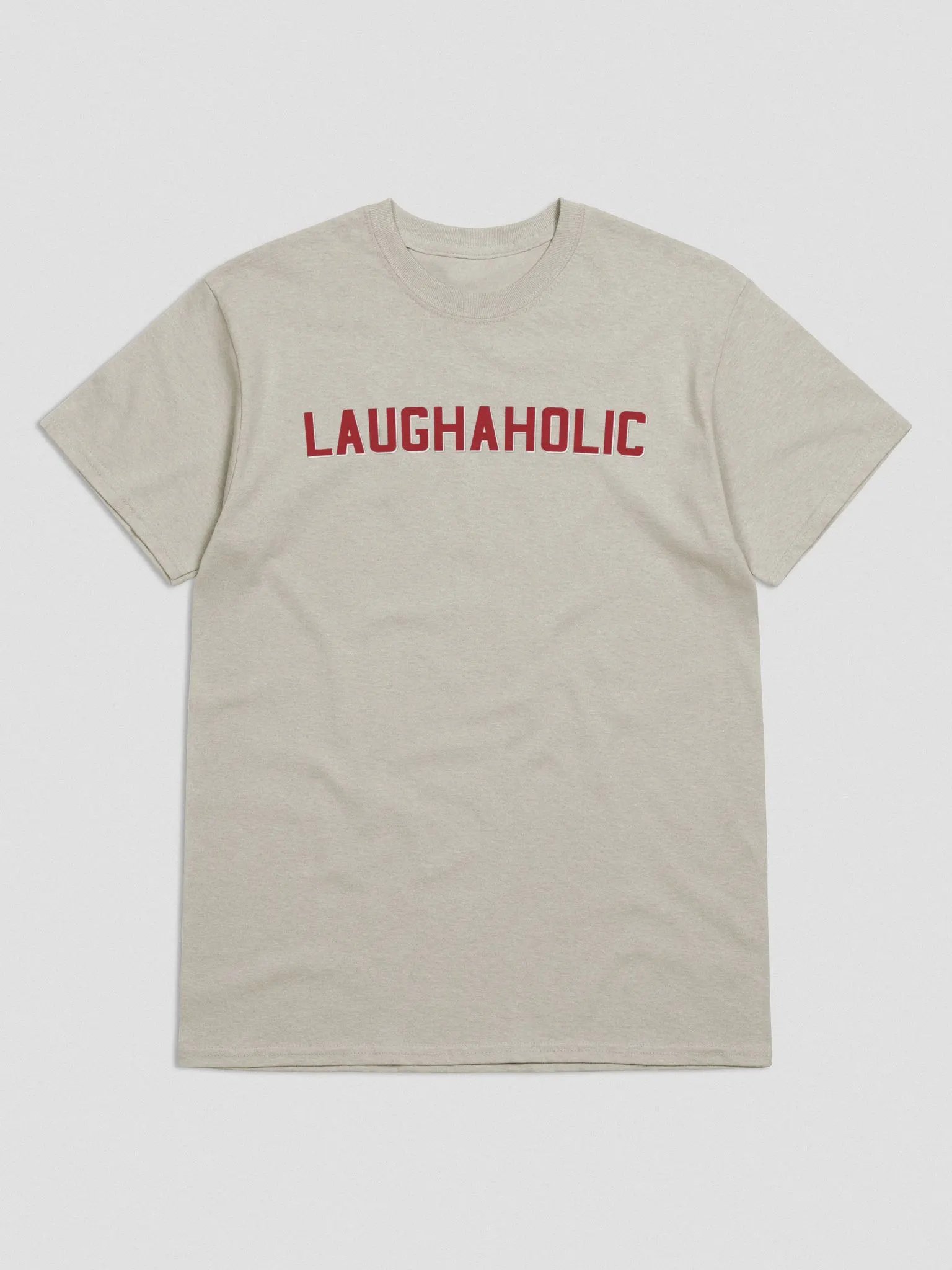 Laughaholic T-Shirt (Natural) product image (3)