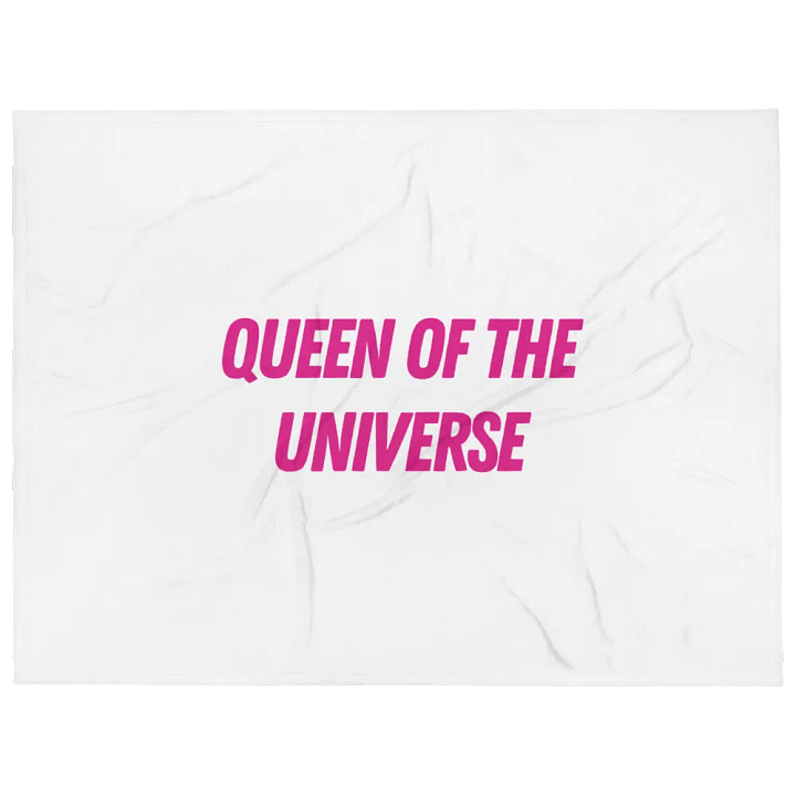 Queen of the Universe Throw Blanket product image (1)