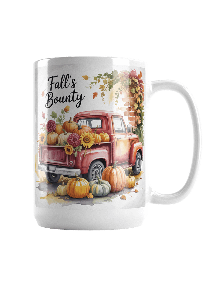 Fall's Bounty Vintage Truck Mug product image (2)