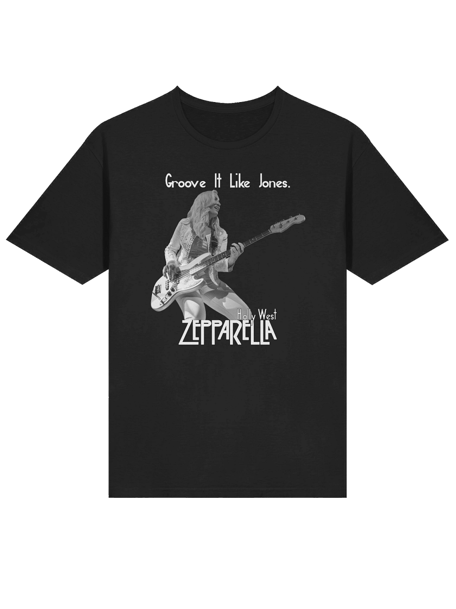 Groove It Like Jones - Holly West Tee - Black and White Design product image (3)