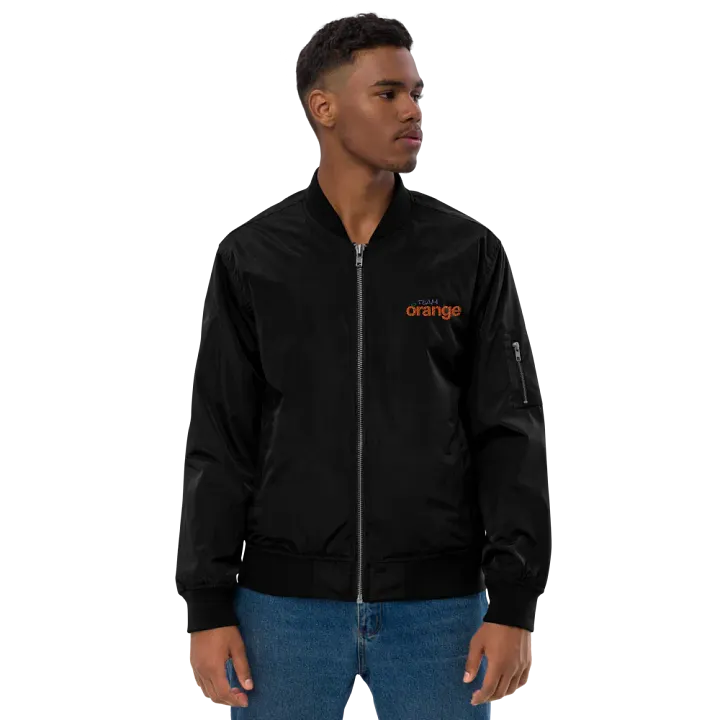 Team Orange Bomber Jacket product image (2)