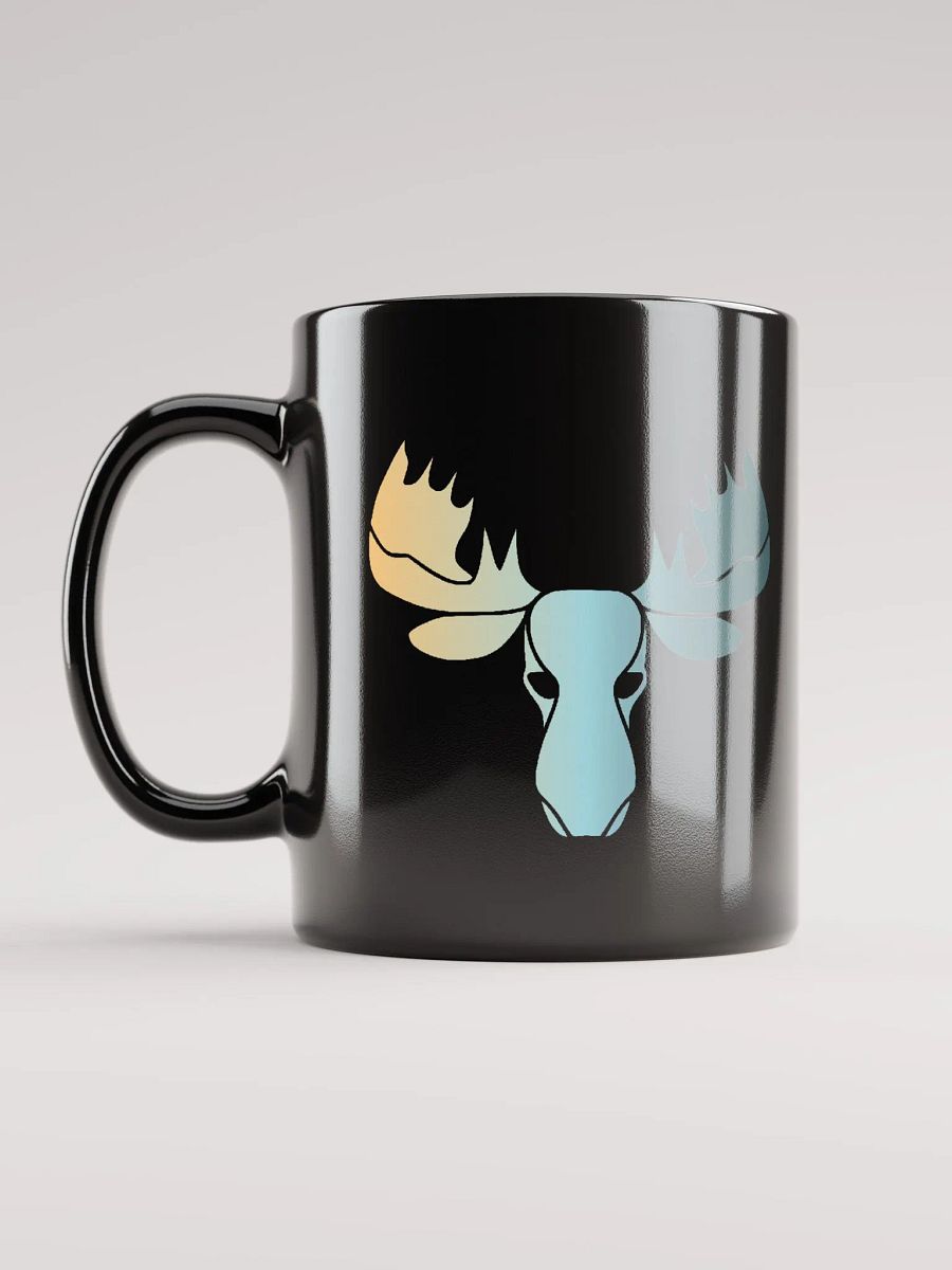 Madish Moose Black Glossy Mug product image (6)