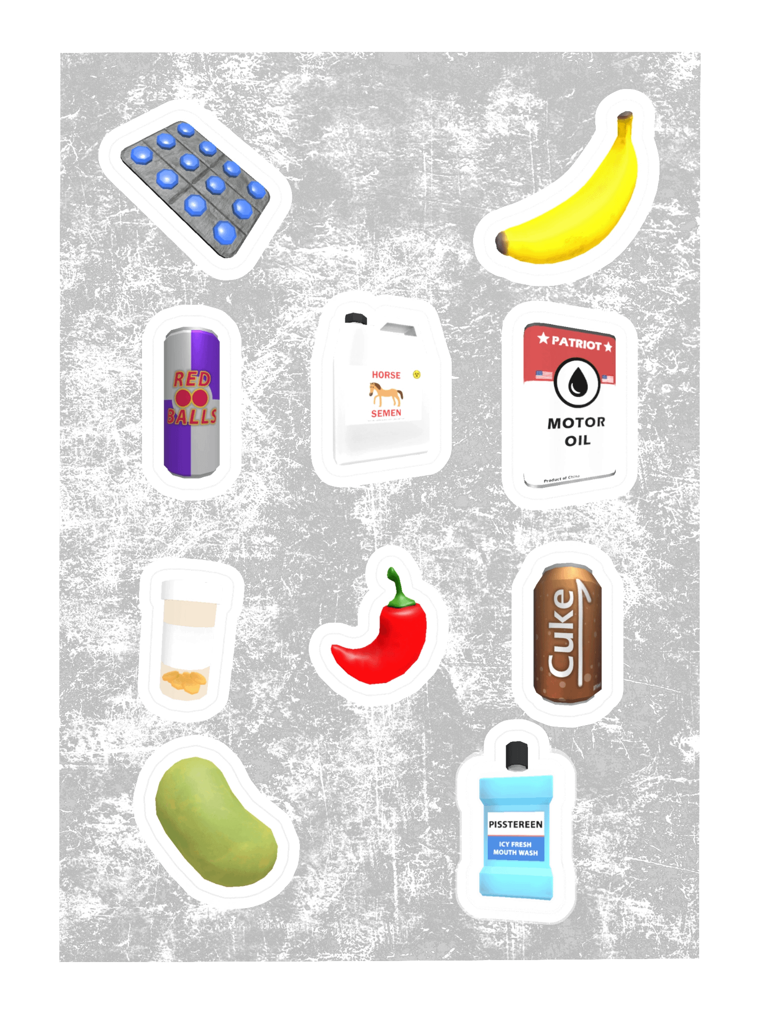 Ingredients Sticker Sheet product image (3)
