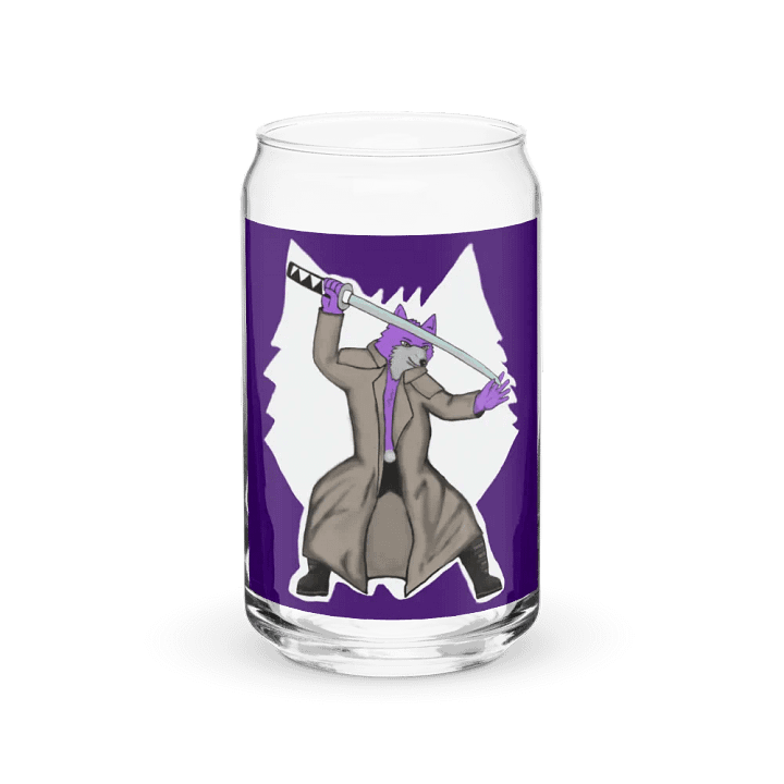 Wolf Warrior Glass Can product image (1)