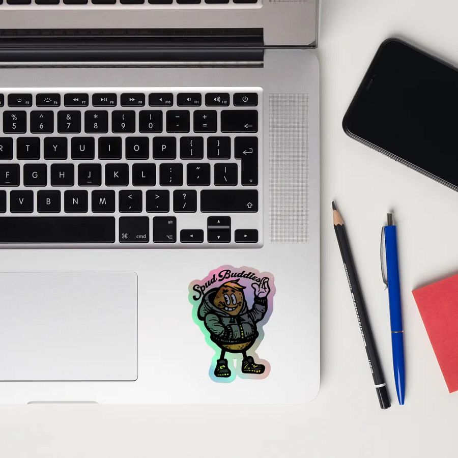 Spud Buddies Holographic Sticker product image (12)