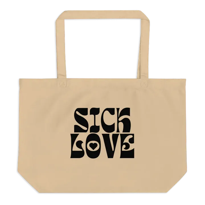 Sick Love Organic Tote product image (1)