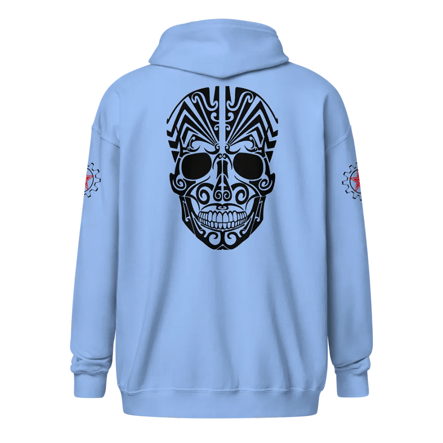 Tribal Skull Zip Hoodie product image (4)